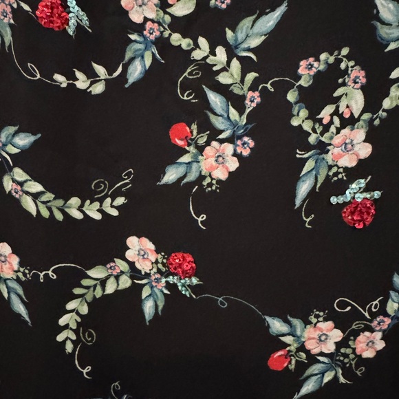 Disney Sparkly Apple Long Sleeve Blouse - Picture 2 of 7